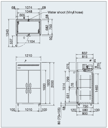 Tủ lạnh, tủ động Panasonic