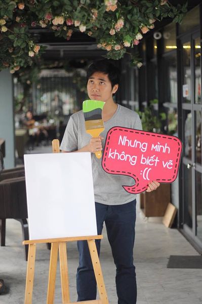 tipsy art - nhung minh khong biet ve - cau chang mu mau