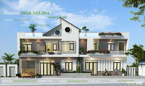 thiet ke nha ngang 20m sau 5m