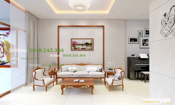 Thiết kế nhà 4 lầu có thang máy có hầm - Không gian phòng ngủ