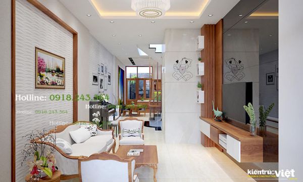 Thiết kế nhà 4 lầu có thang máy có hầm