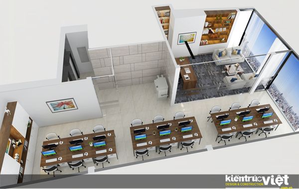 thiết kế văn phòng