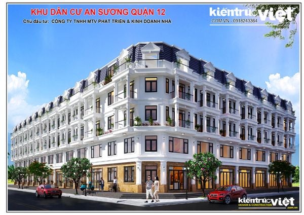 thiet ke nha lien ke 5 tang 5x20