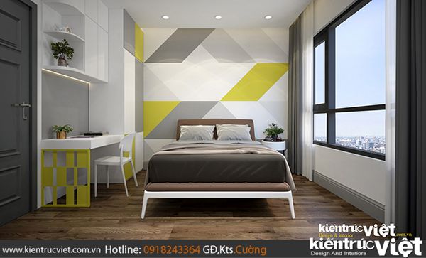 Nội thất phòng ngủ căn hộ