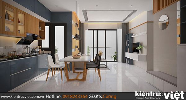 nội thất căn hộ palm height