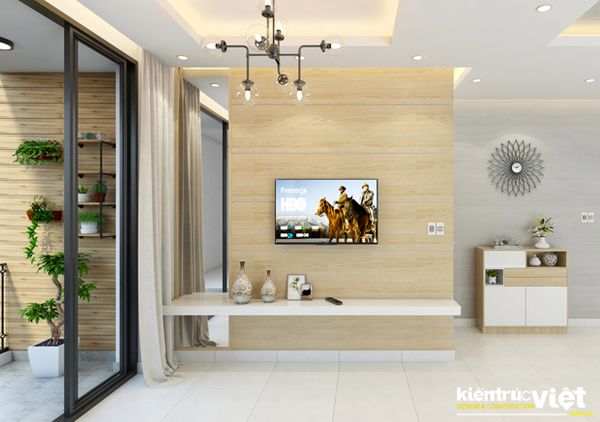 Thiết kế thi công nội thất căn hộ Opal Thủ Đức, gói nội thất 60 triệu