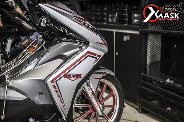 tem air blade chrome xuoc bac silver