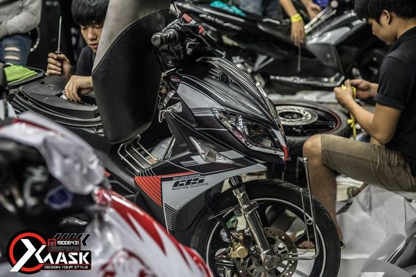 nouvo chrome xuoc den racing clutch
