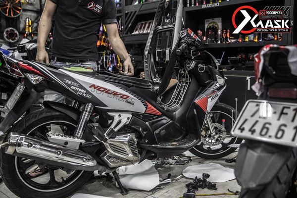 nouvo chrome xuoc den racing clutch