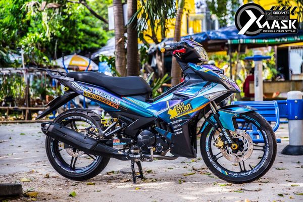Tem Exciter 150 Chuyển Sắc Mẫu Maximum
