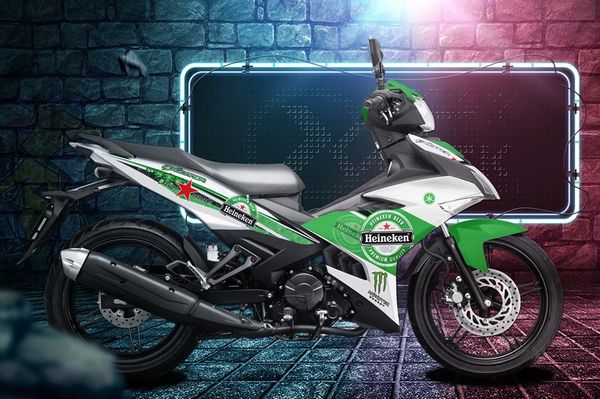 Tem Exciter 150 Heineken 2