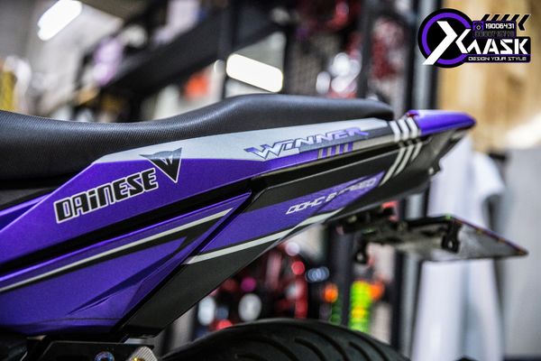 tem winner 150 chrome xuoc tim dainese