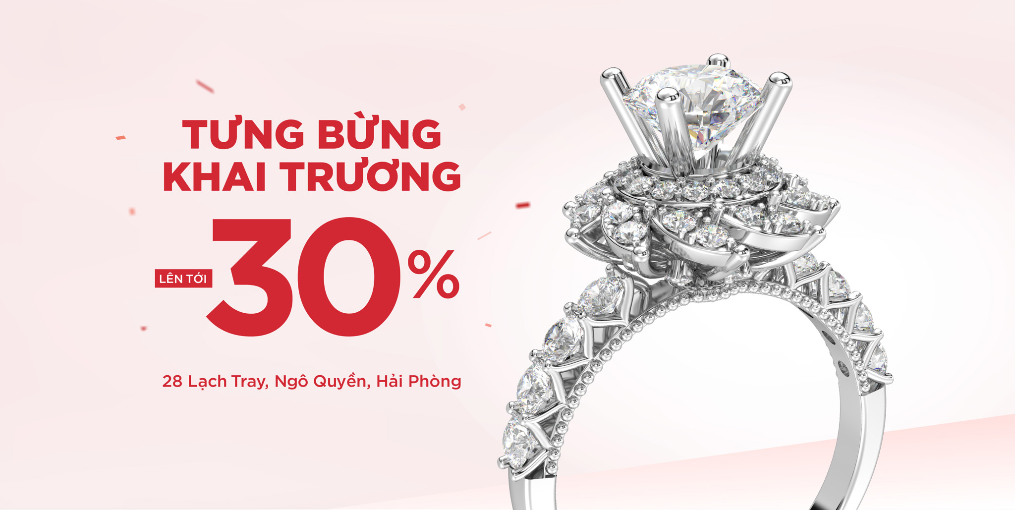 KHAI TRƯƠNG HUY THANH HẢI PHÒNG - CƠN LỐC ƯU ĐÃI LÊN ĐẾN 30%