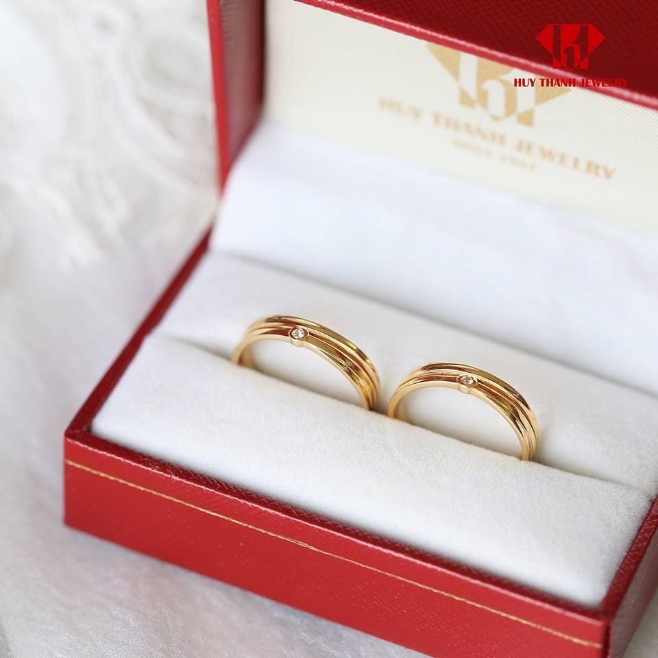 Top 20 mẫu nhẫn cưới kim cương đẹp và hot nhất - Huy Thanh Jewelry