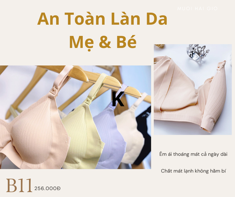 Áo lót bầu mở cúc là một sản phẩm thiết yếu dành cho các bà mẹ mang thai và sau sinh, giúp hỗ trợ và tạo sự thoải mái trong quá trình thay đổi cơ thể.