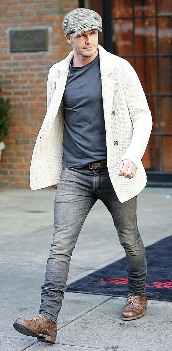 Bí quyết diện jeans chuẩn David Beckham 12