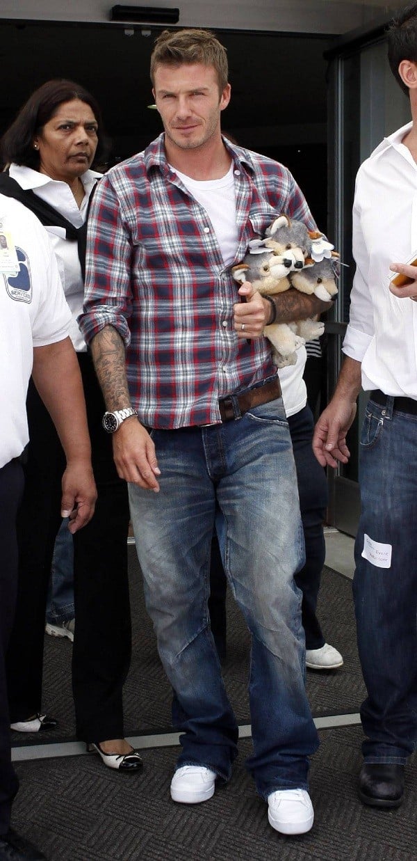 Bí quyết diện jeans chuẩn David Beckham 9