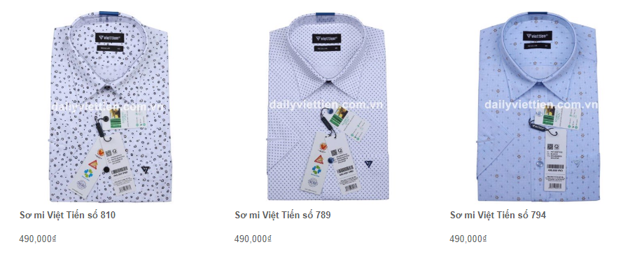 Giá áo sơ mi Việt Tiến quý 1 năm 2020 17