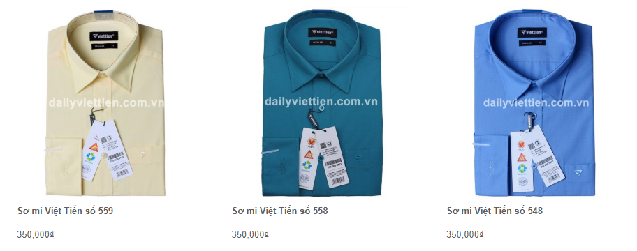 Giá áo sơ mi Việt Tiến quý 1 năm 2020 21
