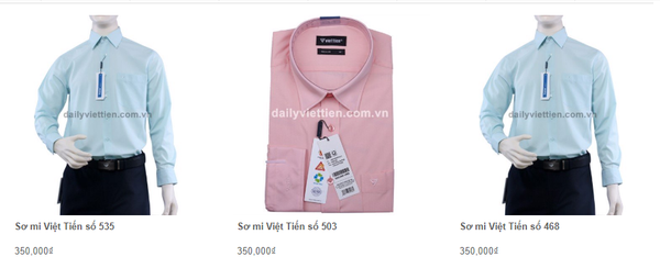 Giá áo sơ mi Việt Tiến quý 1 năm 2020 23