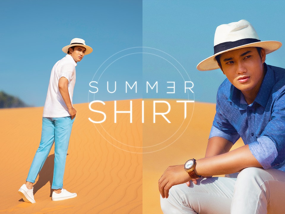 Việt Tiến ra mắt Bộ sưu tập Summer Shirt 1