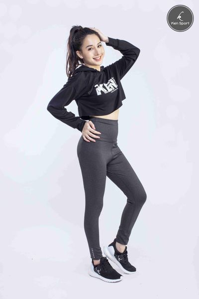 Áo croptop nữ tập gym zumba