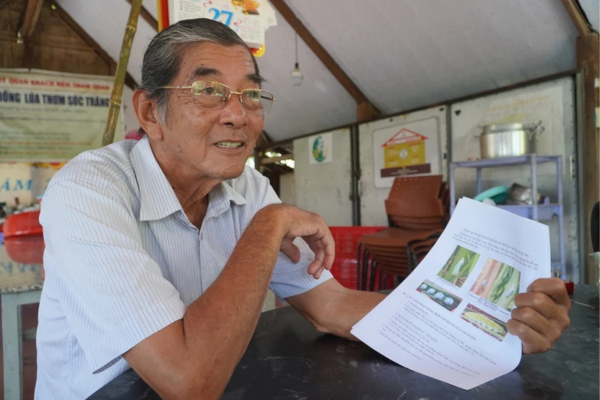 'Gạo của tôi bị làm giả tá lả', kỹ sư Hồ Quang Cua lên tiếng