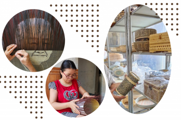 Mây tre đan và tài hoa của người Phú Vinh