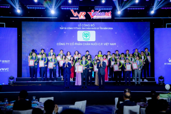 C.P. Việt Nam khẳng định vị thế dẫn đầu với cú đúp giải thưởng danh giá