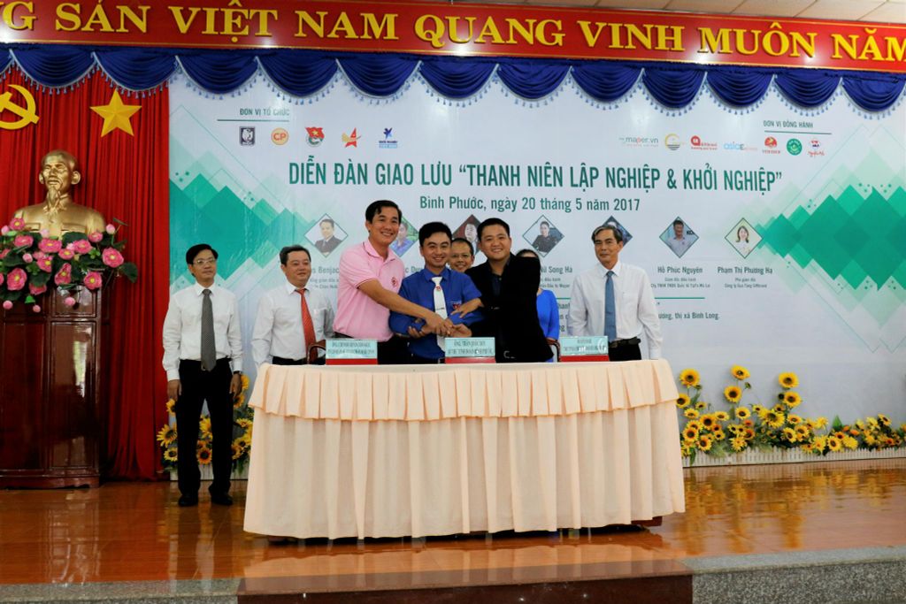 C.P. Việt Nam Đồng Hành Tổ Chức Diễn Đàn Giao Lưu “Thanh Niên Lập Nghiệp Và Khởi Nghiệp Tỉnh Bình Phước”