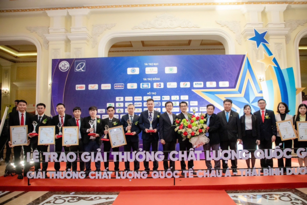 Ngành thức ăn chăn nuôi của C.P. Việt Nam ghi dấu ấn với các giải vàng và giải thưởng Chất lượng quốc gia Việt Nam.