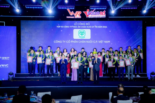 CP Việt Nam đạt Top 50 doanh nghiệp xuất sắc năm 2024