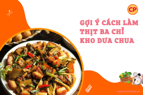 Gợi ý cách làm thịt ba chỉ kho dưa chua