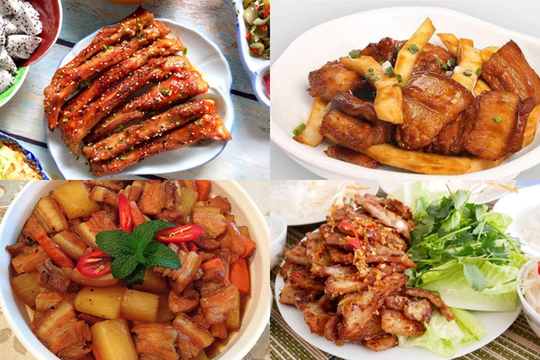 Gợi ý những món ăn siêu ngon, đơn giản từ thịt heo