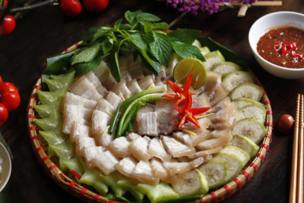 Cấp hấp thịt heo không cần nước