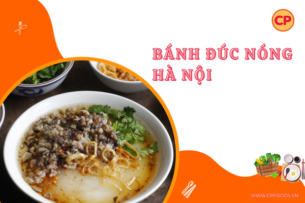 Bánh đúc nóng Hà Nội