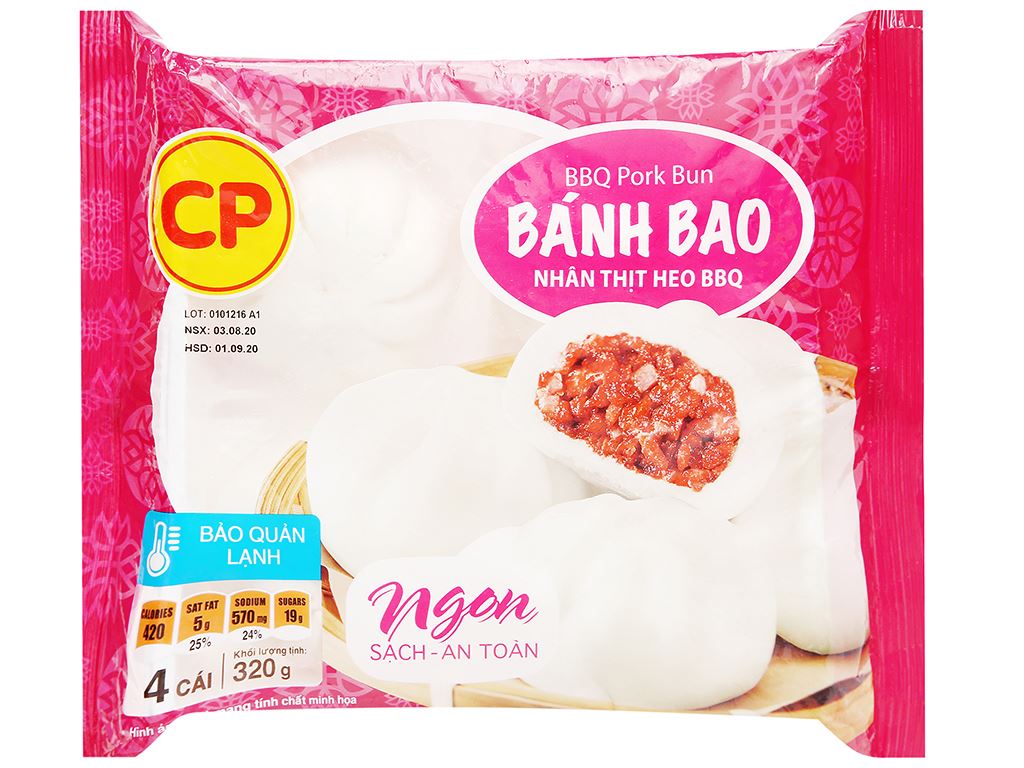 Bánh bao C.P có những loại nào?