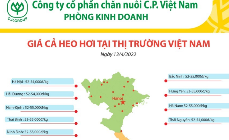 Giá lợn hơi tăng quá yếu, không thể bứt phá đến điểm hòa vốn