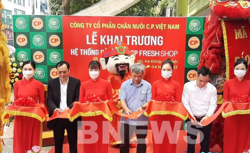 C.P. Việt Nam khai trương Hệ thống Fresh Shop đầu tiên tại Hà Nội