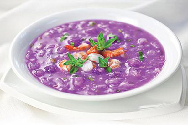 Canh khoai mỡ tôm tươi