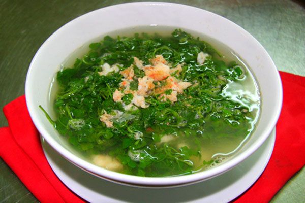 Canh Tôm Bồ Ngót