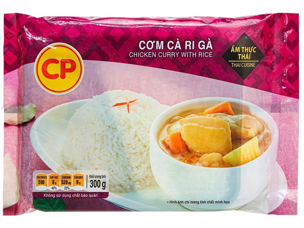 Cơm cà ri gà C.P khay 300g