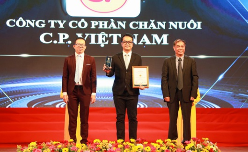 C.P. Việt Nam đạt giải thưởng “Thương hiệu uy tín - Sản phẩm chất lượng - Dịch vụ tin dùng”