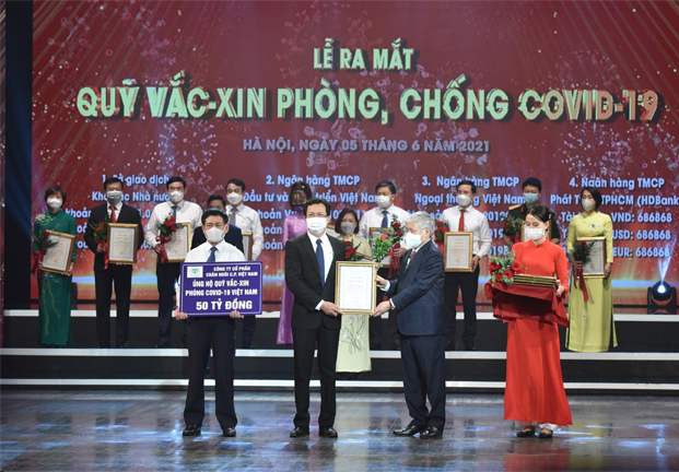 C.P. Việt Nam góp 50 tỷ đồng vào Quỹ Vắc – xin phòng, chống Covid-19