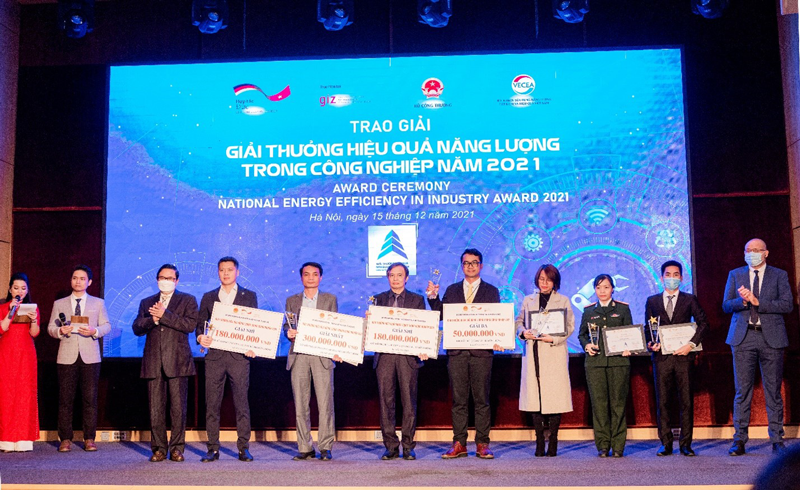 C.P.Việt Nam - CN nhà máy chế biến sản phẩm thịt Hà Nội đạt giải ba giải thưởng  hiệu quả  trong năng lượng công nghiệp năm 2021