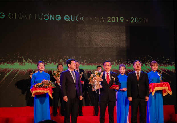 C.P. Việt Nam đạt Giải Vàng Chất lượng Quốc gia năm 2020