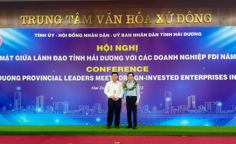 C.P. Việt Nam - CN nhà máy tại Hải Dương nhận giải thưởng 