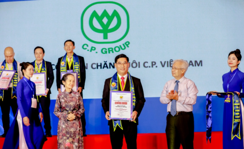 C.P. Việt Nam đạt Hàng Việt Nam chất lượng cao