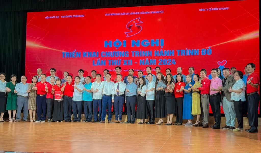 C.P. Việt Nam tham dự hội nghị triển khai chương trình Hành trình Đỏ lần thứ XII năm 2024