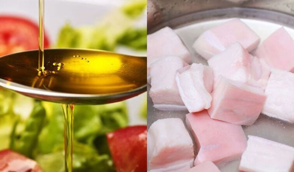 Nên dùng dầu ăn hay mỡ lợn mới tốt cho sức khỏe?